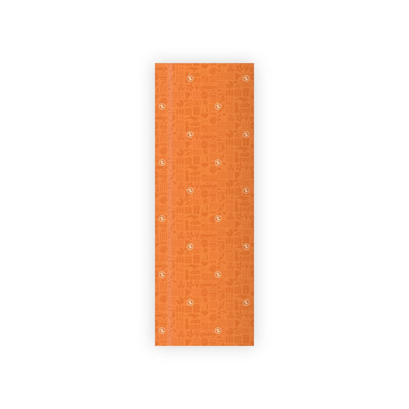 Zippy's Iconic - Orange Gift Wrapping Paper Rolls, 1pc