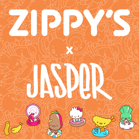 Zippy's X Jasper Wong Zip Min® Pool Party Collection