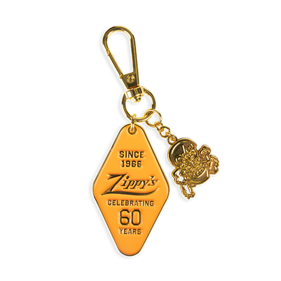 60th Anniversary Keychain – Zippy's Restaurants 60th Anniversary Keychain – Zippy's Restaurants