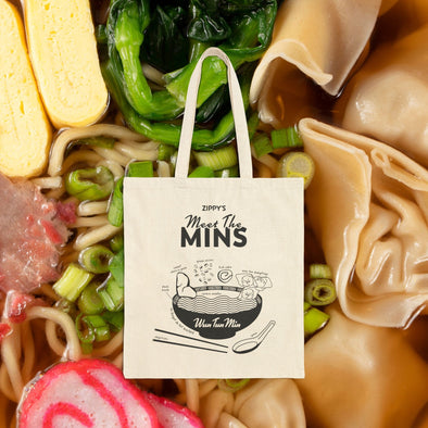 Meet the Mins - Wun Tun Min Tote Bag