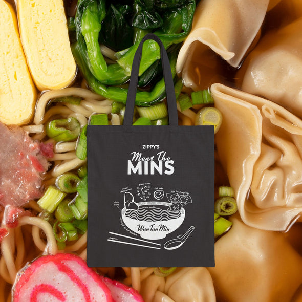 Meet the Mins - Wun Tun Min Tote Bag