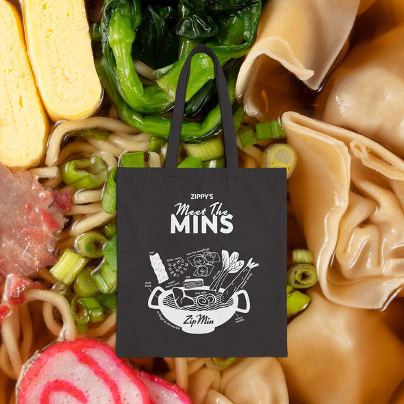 Meet the Mins - Zip Min® Tote Bag