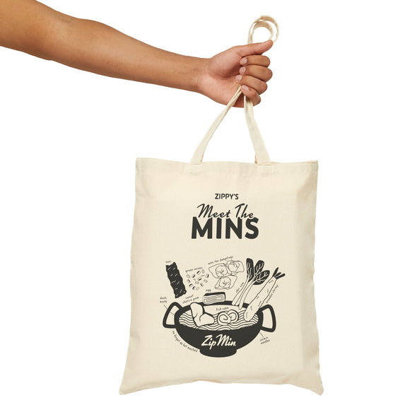 Meet the Mins - Zip Min® Tote Bag