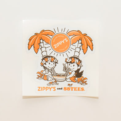 Zippy's X 88Tees Sticker