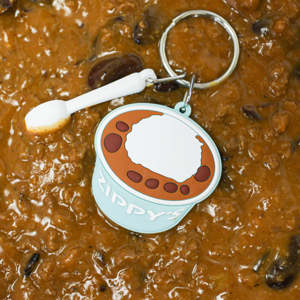 Zippy's Chili Rubber Keychain